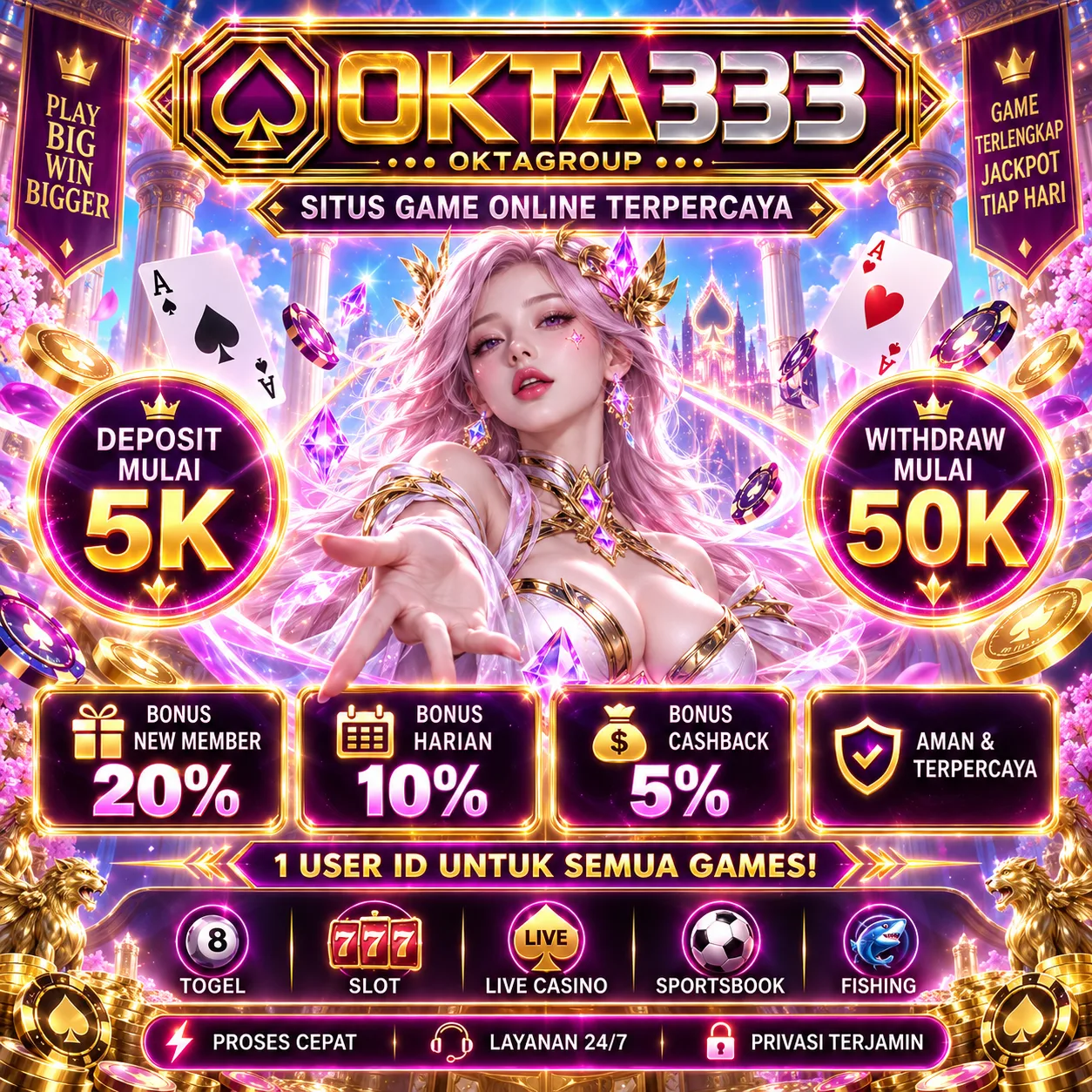 OKTA333 ☕ Temani Me Time di Rumah dengan Beragam Keseruan Gaming